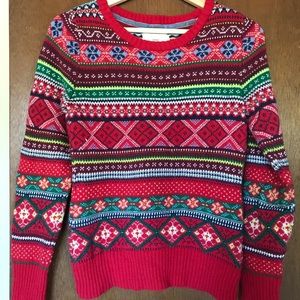 Colorful Christmas sweater [LIKE NEW]